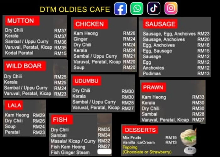 DTM MENU 2