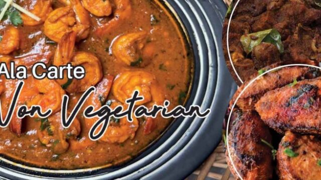 non vege alacart